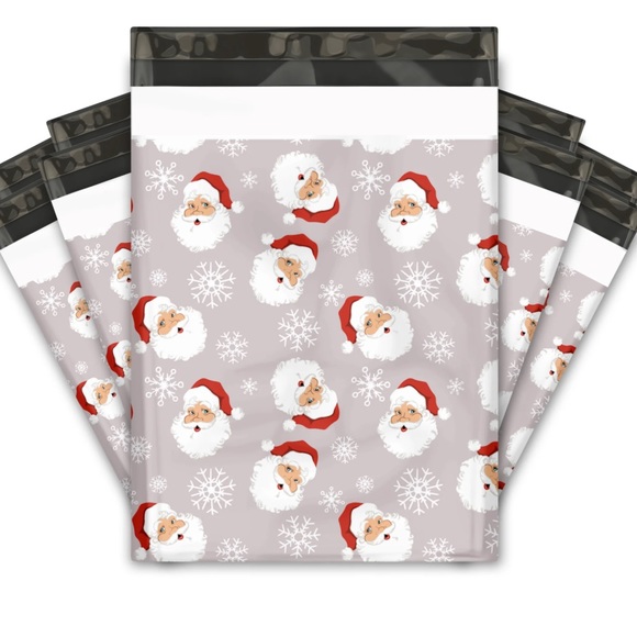 3 SETS LEFT! 🎅🏼20 Designer Santa & Snowflakes - 10 x 13 in - Picture 5 of 5